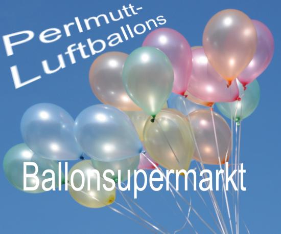 Perlmutt-Luftballons