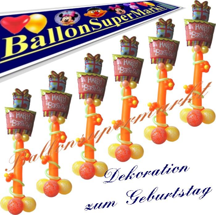 Dekoration Geburtstag Luftballons